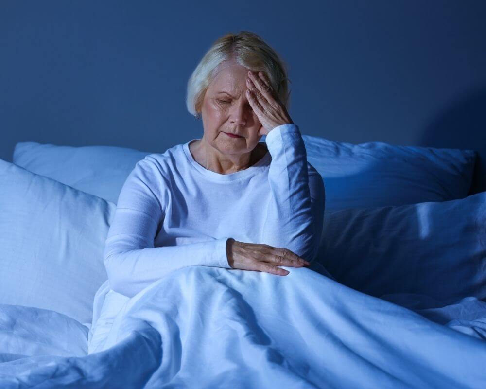 Difficulty Falling Asleep Woman